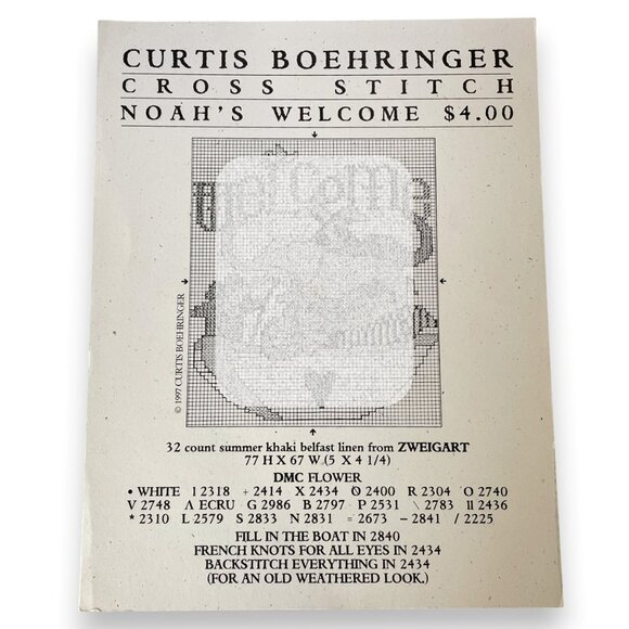 Noah’s Ark Cross Stitch Patterns – Set of 2 - Picture 7 of 7